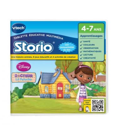 VTECH Jeu Storio  Docteur La Peluche