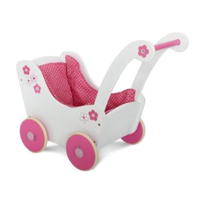 INCONNU BAYER CHIC 2000 Poussette pour poup&eacute;e, bois 425 99