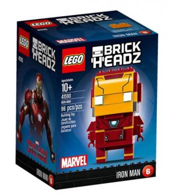 Figurine - Marvel - LEGO Brickheadz Iron Man 