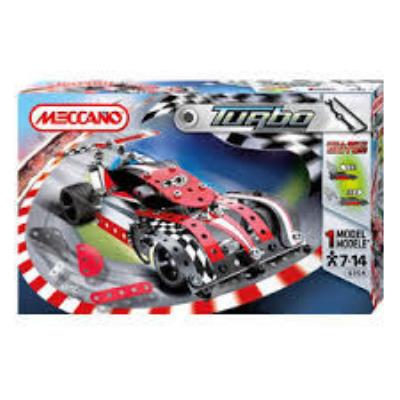 Meccano - Turbo : Voiture Evolution rouge 