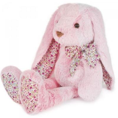 HISTOIRE D OURS Peluche Lapin rose Les Copains C&acirc;lins Multicolore Histoire D'Ours