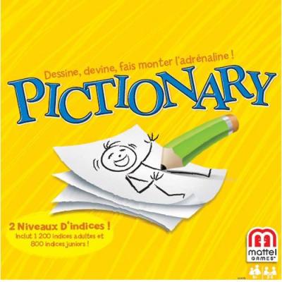 MATTEL Pictionary Famille  