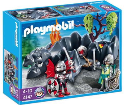 Playmobil Knights 4147 - Compacset Chevaliers Dragons