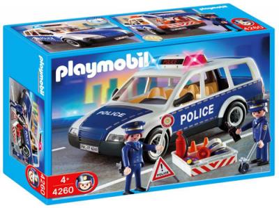 Playmobil Voiture de police et patrouille 