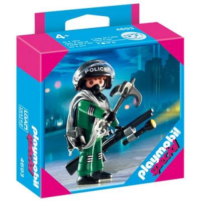 PLAYMOBIL 4693 Policier sp&eacute;cial
