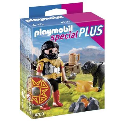 Playmobil 4769 - Guerrier Barbare Avec Chien