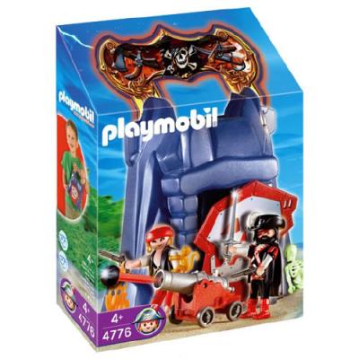 Playmobil Pirates 4776 - Rocher Des Pirates Transportable