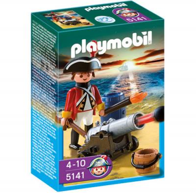 Playmobil 5141 - Soldat Britannique Avec Canon