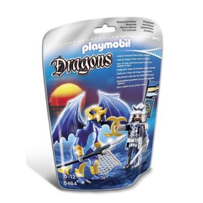 Playmobil Dragons - Dragon des glaces avec guerrier