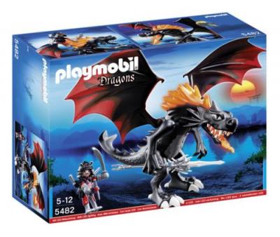 5482 - Grand dragon royal avec flamme