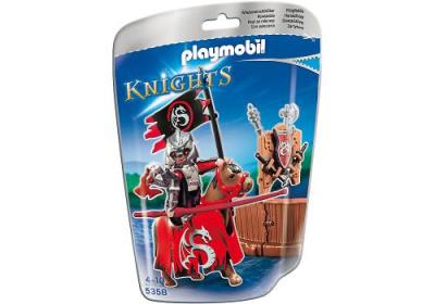 Playmobil Knights 5358 Piste de joute du chevalier Dragon ail&eacute;