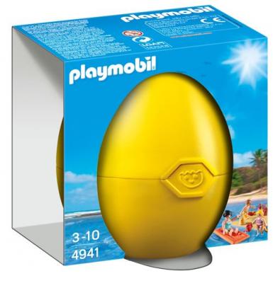 PLAYMOBIL - 4941 - Maman et enfants &agrave; la plage