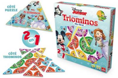 GOLIATH  Disney Junior - Mon Premier Triominos
