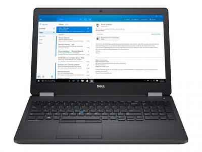 DELL  PC Portable Latitude E5570 - 15.6 1920 x 1080 (Full HD) - 8 Go de RAM - Core i5 6300U / 2.4 GHz - 500 Go HDD - Win 10 Pro 