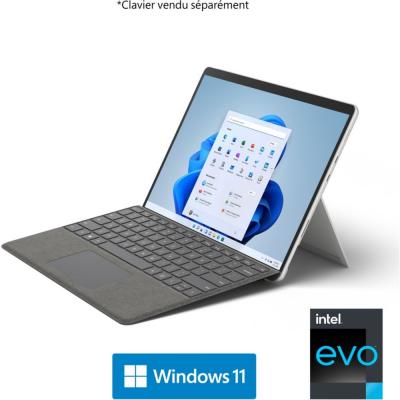 MICROSOFT PC Hybride  Surface Pro 8 i7 16 256 Platine