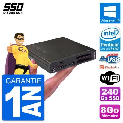 LENOVO  ThinkCentre M72e Tiny - Noir