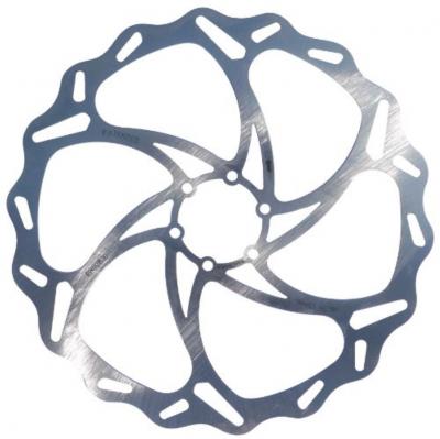 BRAKE AUTHORITY Disque de frein 6 trous  Burly argent- 160mm