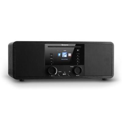 Radio internet WiFI Auna avec Bluetooth - Bois noir