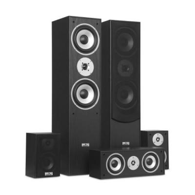  auna Surround Lautsprecher Boxen Set Heimkino 335W RMS schwarz 