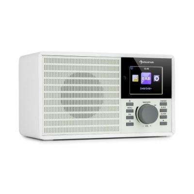 AUNA  ir-160 se radio internet wifi usb , tuner dab + fm , &eacute;cran hcc 2,8 ,&nbsp; appli airmusic , blanc KC6_IR-160 SE WH 
