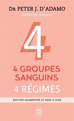Fournisseur Cultura 4 Groupes Sanguins, 4 R&eacute;gimes