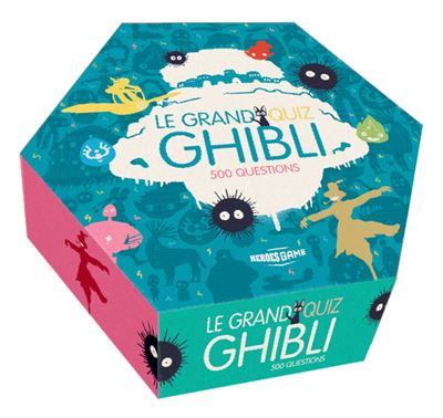HACHETTE HEROES Jeu BEM'S GHIBLI - Le grand Quiz- - Jeu de soci&eacute;t&eacute;