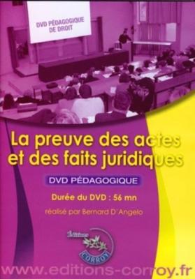 La preuve des actes et des faits juridiques: DVD-Rom
