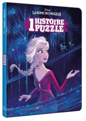 [HACHETTE JEUNESSE] La reine des neiges II : l'histoire compl&egrave;te et un puzzle de 24 pi&egrave;ces 