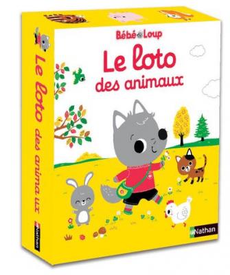 EMIRI HAYASHI B&eacute;b&eacute; loup - Le loto des animaux - Jeu d'&eacute;veil - D&egrave;s 2 ans