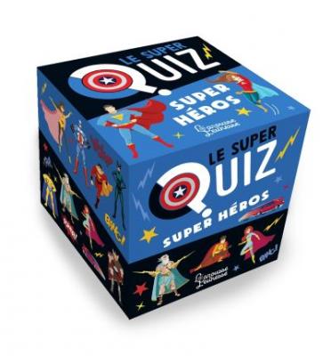 LAROUSSE Jeu BEM'S Le super quiz super h&eacute;ros - - Jeu de soci&eacute;t&eacute;