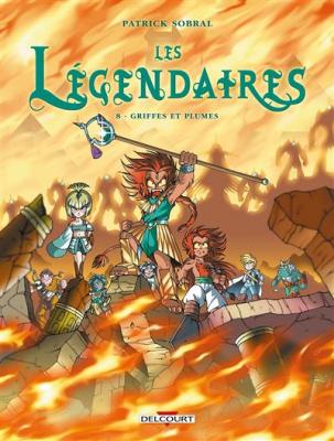 Les L&eacute;gendaires - Tome 8 : Griffes et plumes (BD)