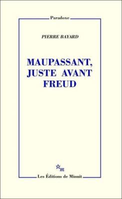 Fournisseur Cultura Maupassant, Juste Avant Freud