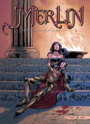 Merlin, tome 7 : Le chaudron de Bran-le-B&eacute;ni