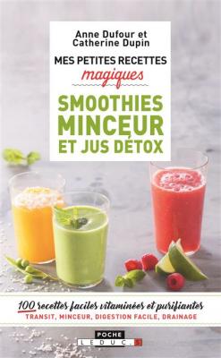 Mes Petites Recettes Magiques Smoothies Minceur Et Jus D&eacute;tox