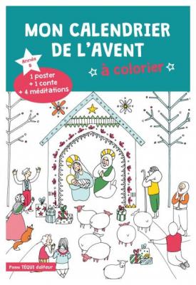  Mon calendrier de l'Avent &agrave; colorier - ann&eacute;e B