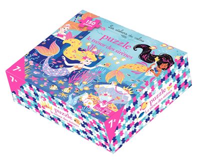 [DEUX COQS D OR] Puzzle Le tr&eacute;sor des sir&egrave;nes - 150 pi&egrave;ces (Coffret)