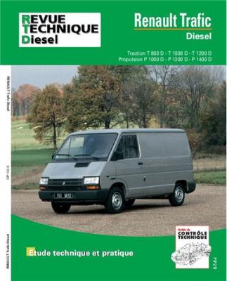 [EDITIONS TECHNIQUES POUR L AUTOMOBILE ET L INDUSTRIE] Revue Technique Etai 122 Renault - Trafic D