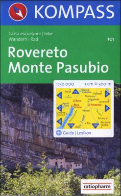 KOMPASS KARTEN LIBRI Rovereto / monte pasubio 1 : 50 000 -  Collectif -  - broch&eacute; - Livre 