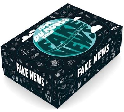 JULIEN TELLOUCK Tour du monde des fake news - Jeu de soci&eacute;t&eacute; d'ambiance de 2 &agrave; 6 joueurs - D&egrave;s 14 ans