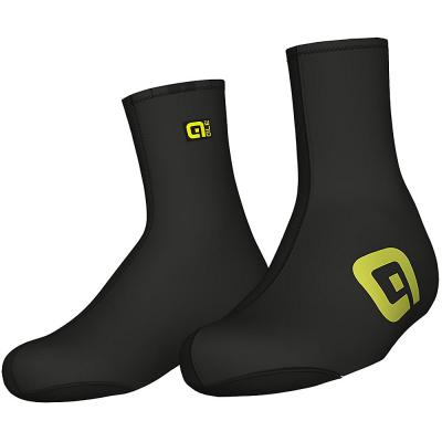 ALE Couvre-chaussures Al&eacute; Neoprene noir jaune fluor - M