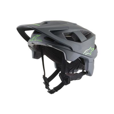 ALPINESTARS  Vector Pro Casque Mat Unisexe, Atom Gris fonc&eacute; Cool, M