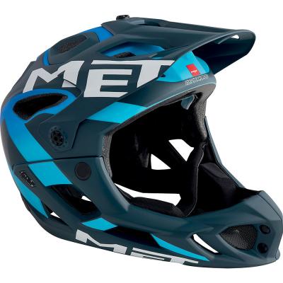 MET Casque  Parachute - Bleu - Cyan} - S}, Bleu - Cyan}