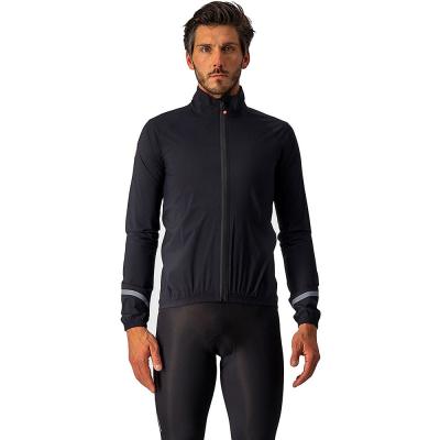 CASTELLI  Emergency Rain Jacket - Noir clair} - XXXL}, Noir clair}