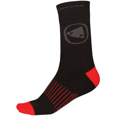 ENDURA Lot de 2 paires de chaussettes  thermolite ii noir