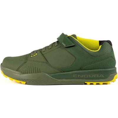 ENDURA Chaussures pedales automatiques  mt500 burner vert