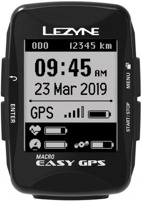 LEZYNE  Macro Easy GPS Cycling Computer - Black