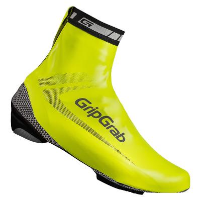 GRIPGRAB Paire de couvre chaussures  raceaqua jaune fluo hi vis