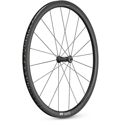 DT SWISS  Prc 1400 Spline 35 Tubeless Road Front Wheel Noir 9 x 100 mm