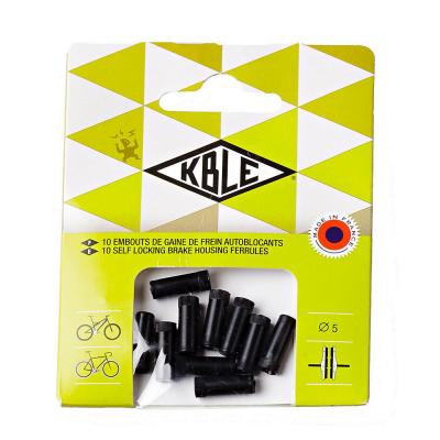 TRANSFIL  Ending Self-locking Brake Case 10 Units Noir 5 mm