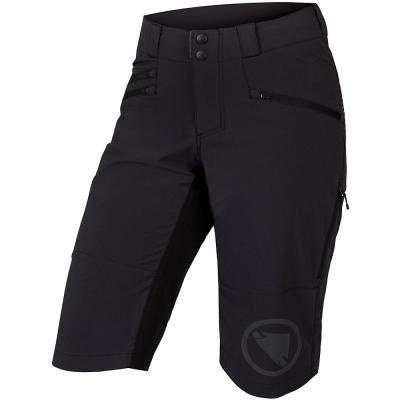 ENDURA Short Femme  SingleTrack II - XS Noir Shorts amples